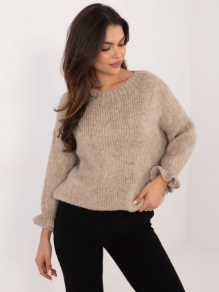 Sweter MI-SW-2912.10X beżowy