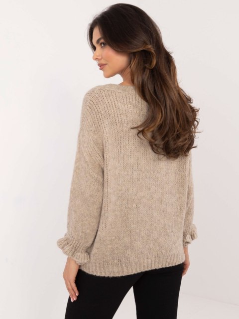 Sweter MI-SW-2912.10X beżowy