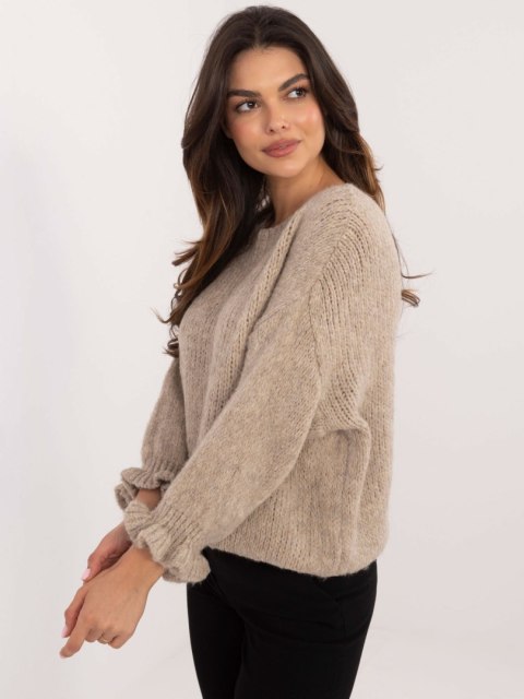 Sweter MI-SW-2912.10X beżowy