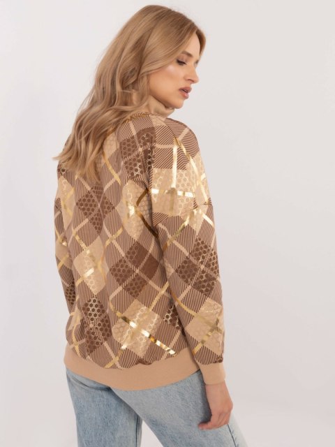 Bluza CLM-BL-1259.59 camelowy S Bluza CLM-BL-1259.59 camelowy S