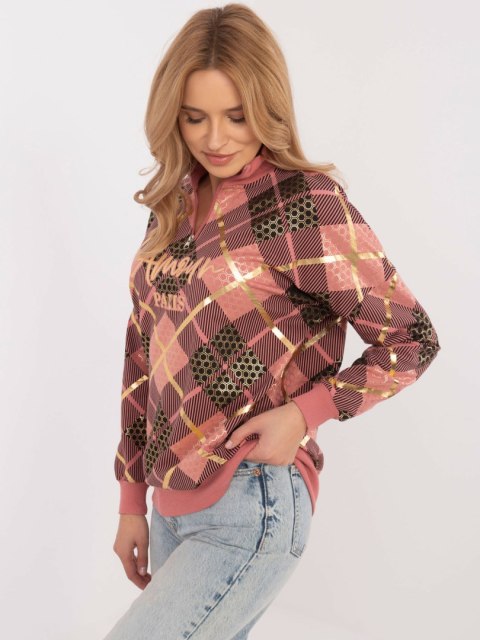Bluza CLM-BL-1259.59 ciemny różowy XL Bluza CLM-BL-1259.59 ciemny różowy XL