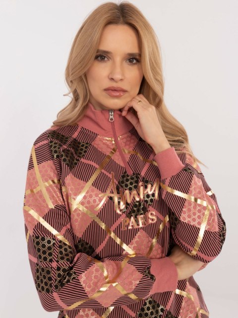Bluza CLM-BL-1259.59 ciemny różowy XL Bluza CLM-BL-1259.59 ciemny różowy XL