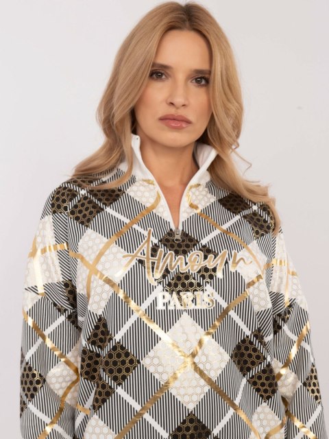 Bluza CLM-BL-1259.59 ecru XL Bluza CLM-BL-1259.59 ecru XL