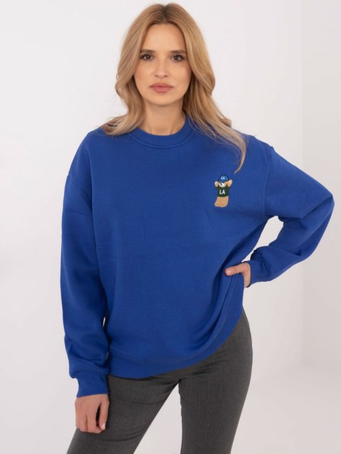 Bluza CLM-BL-1283.19X kobaltowy S Bluza CLM-BL-1283.19X kobaltowy S