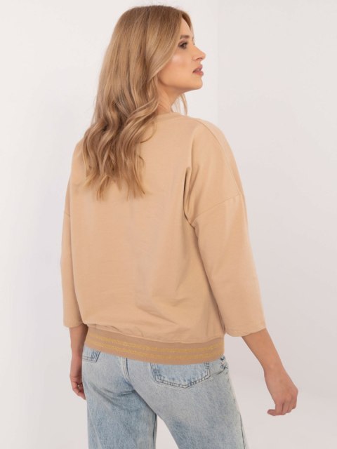 Bluzka CLM-BZ-1268.67 camelowy L Bluzka CLM-BZ-1268.67 camelowy L