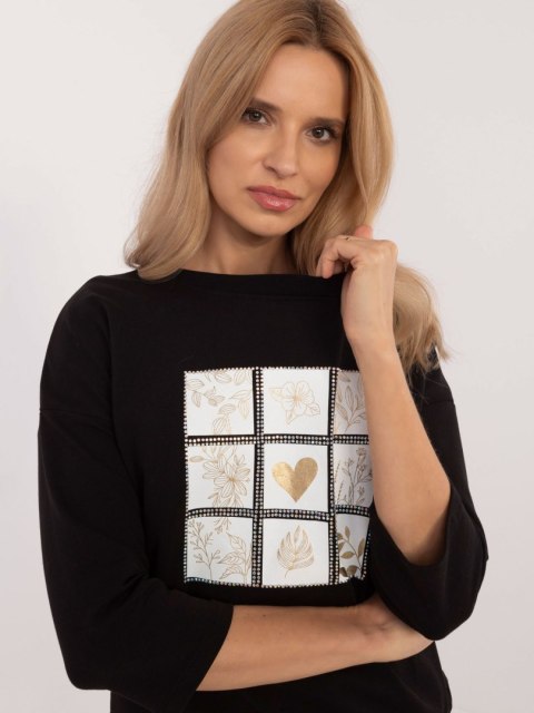 Bluzka CLM-BZ-1268.67 czarny M Bluzka CLM-BZ-1268.67 czarny M