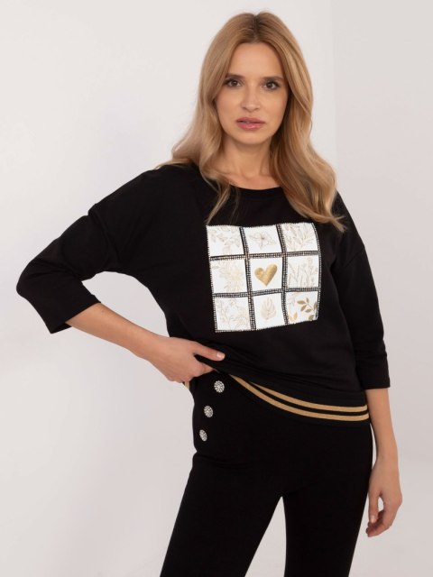 Bluzka CLM-BZ-1268.67 czarny S Bluzka CLM-BZ-1268.67 czarny S