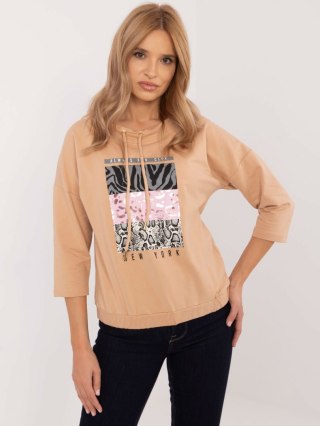 Bluzka CLM-BZ-1270.39P camelowy M