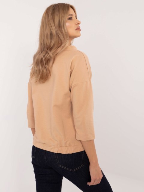 Bluzka CLM-BZ-1270.39P camelowy M Bluzka CLM-BZ-1270.39P camelowy M