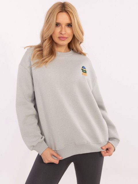 Bluza CLM-BL-1283.19X jasny szary L Bluza CLM-BL-1283.19X jasny szary L