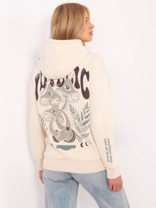 Bluza D10600T02420L jasny beżowy S