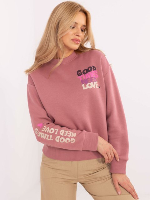 Bluza D10600T02695A ciemny różowy M