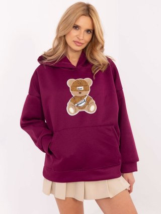 Bluza DHJ-BL-A8695-1.16 fioletowy