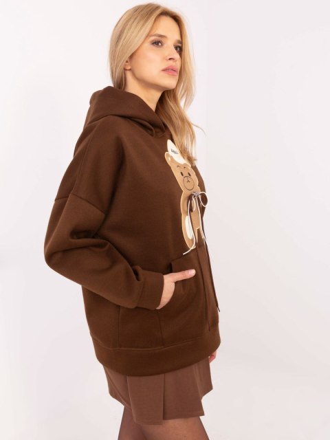 Bluza DHJ-BL-A8695.65P brązowy