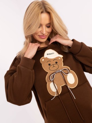 Bluza DHJ-BL-A8695.65P brązowy