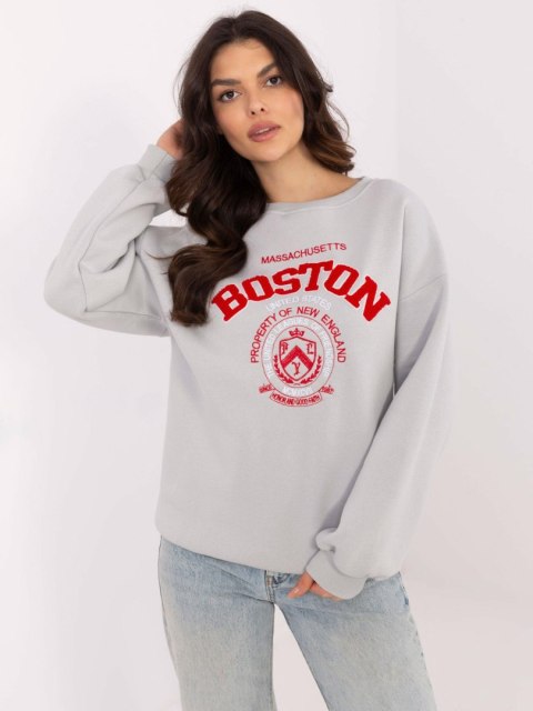 Bluza EM-BL-617-15.55P jasny szary Bluza EM-BL-617-15.55P jasny szary