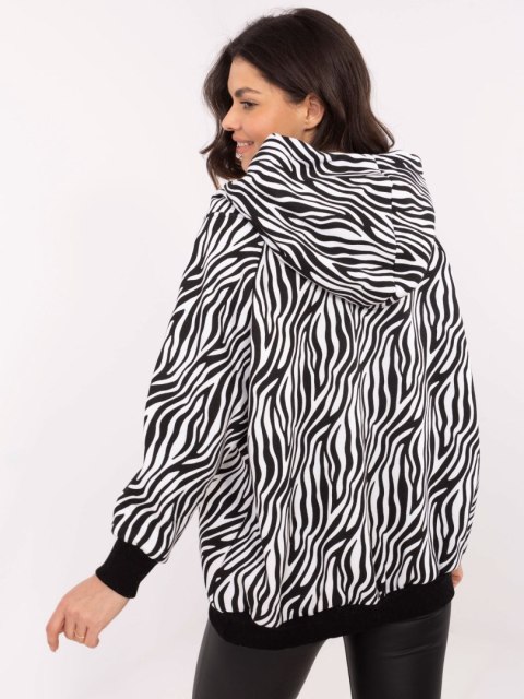 Bluza EM-BL-875.27 biało-czarny Bluza EM-BL-875.27 biało-czarny