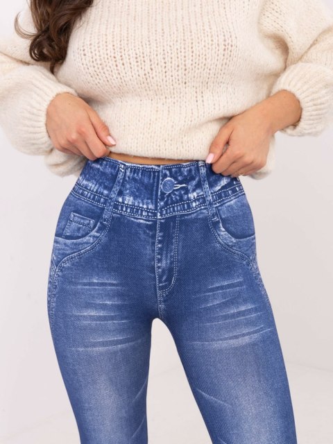 Leginsy NM-LG-NOU012.21 niebieski M/L Leginsy NM-LG-NOU012.21 niebieski M/L