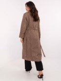 Płaszcz LK-PL-509835.18P brązowy S/M