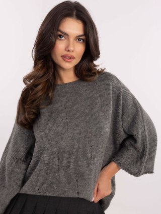 Sweter DHJ-SW-9314.04P ciemny szary