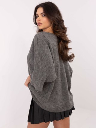 Sweter DHJ-SW-9314.04P ciemny szary
