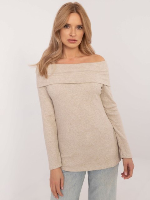 Sweter DHJ-SW-A2449.33 beżowy Sweter DHJ-SW-A2449.33 beżowy