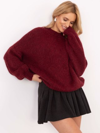 Sweter TW-SW-BI-3565.69 bordowy