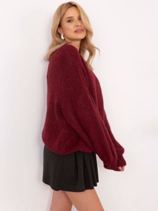 Sweter TW-SW-BI-3565.69 bordowy