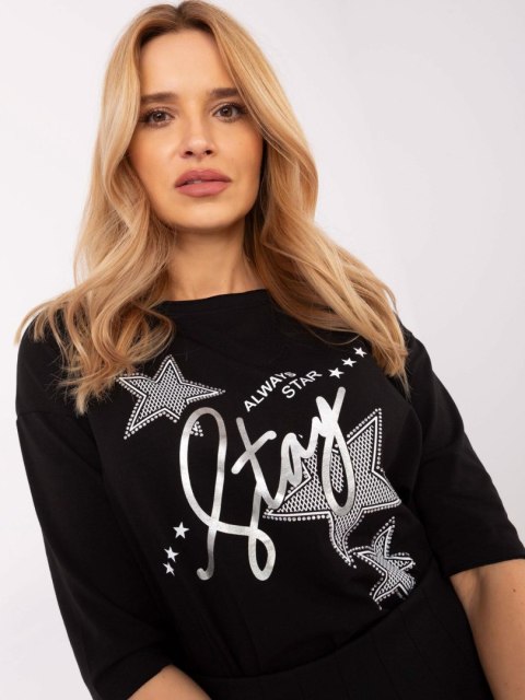Bluzka CLM-BZ-0016.84 czarny S Bluzka CLM-BZ-0016.84 czarny S