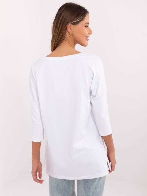 Bluzka CLM-BZ-0043.86 biały XL Bluzka CLM-BZ-0043.86 biały XL
