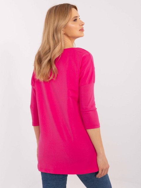 Bluzka CLM-BZ-0052.37 fuksjowy S Bluzka CLM-BZ-0052.37 fuksjowy S
