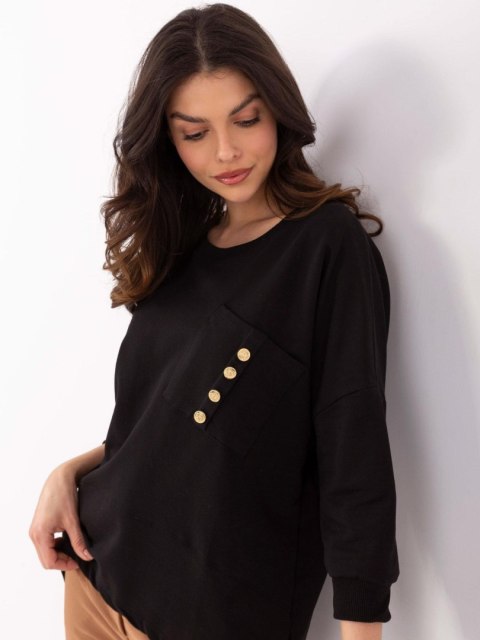 Bluzka CLM-BZ-1263.49 czarny L Bluzka CLM-BZ-1263.49 czarny L