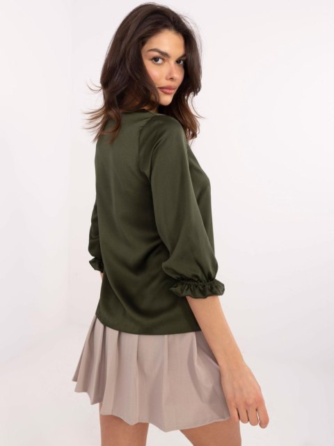 Bluzka LK-BZ-509950.89 khaki 38 Bluzka LK-BZ-509950.89 khaki 38