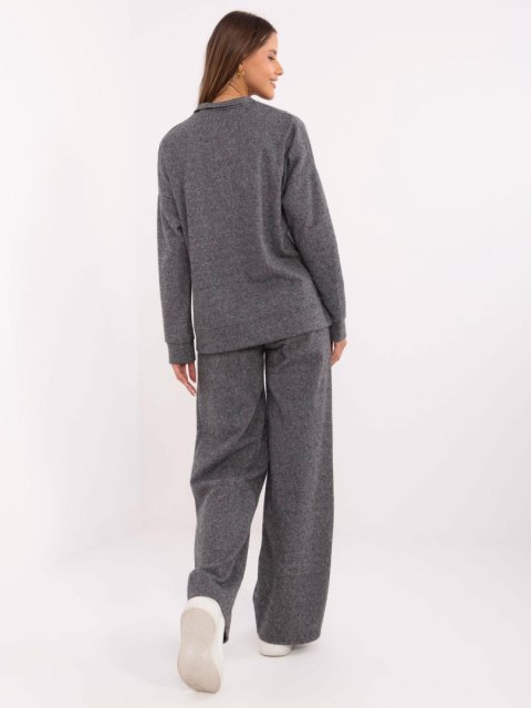 Komplet LK-KMPL-509555.69 ciemny szary S/M Komplet LK-KMPL-509555.69 ciemny szary S/M