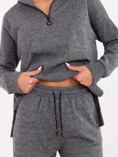 Komplet LK-KMPL-509555.69 ciemny szary S/M Komplet LK-KMPL-509555.69 ciemny szary S/M