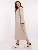 Płaszcz LK-PL-509835.07 beżowy L/XL