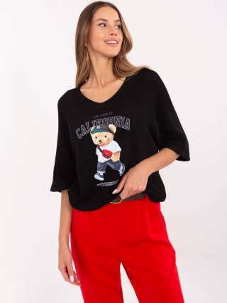 Sweter MI-SW-2101.06 czarny