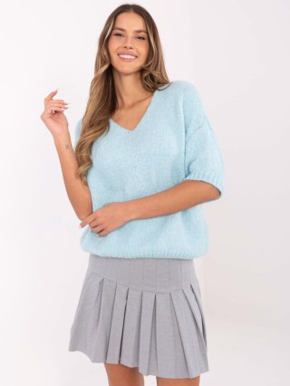Sweter MI-SW-2103.07 jasny niebieski