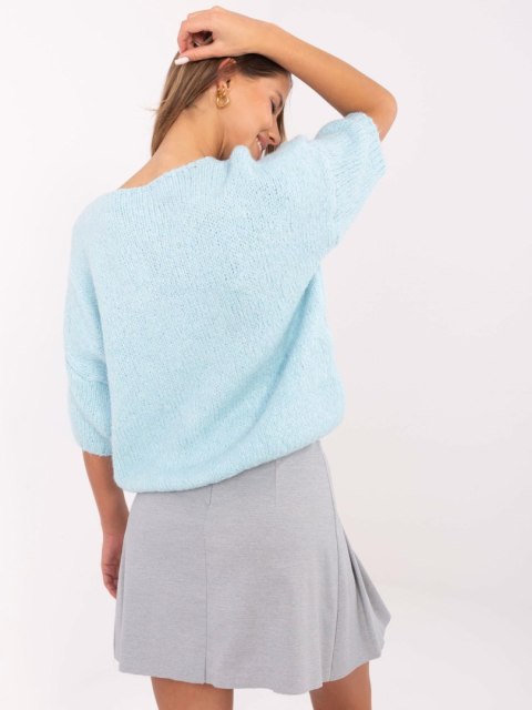 Sweter MI-SW-2103.07 jasny niebieski