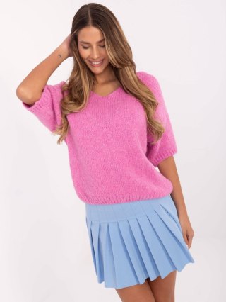 Sweter MI-SW-2103.07 różowy