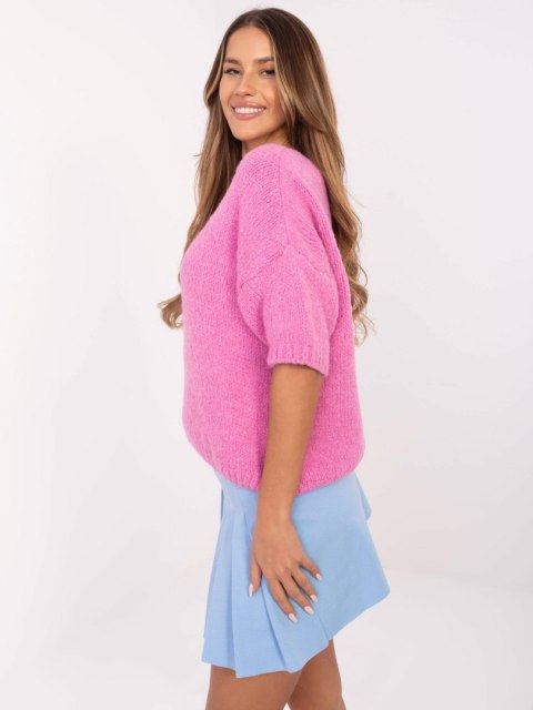 Sweter MI-SW-2103.07 różowy