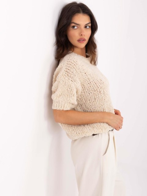 Sweter MI-SW-2701.23 beżowy