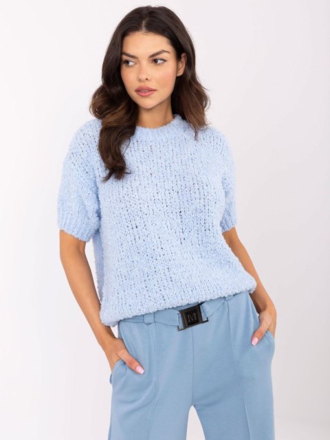 Sweter MI-SW-2701.23 jasny niebieski