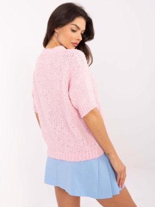 Sweter MI-SW-2701.23 jasny różowy