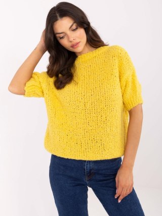 Sweter MI-SW-2701.23 żółty