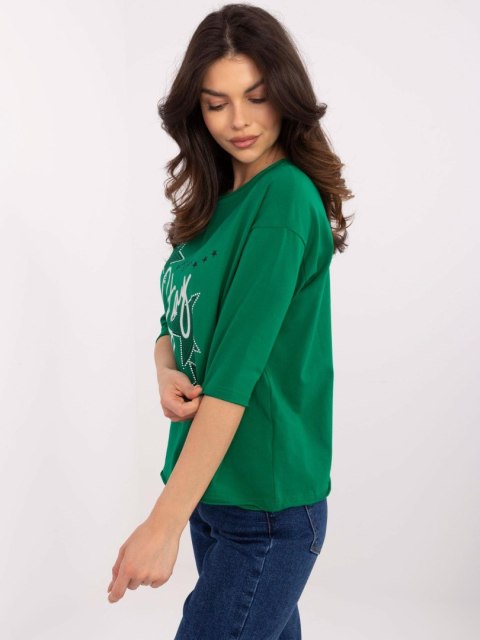 Bluzka CLM-BZ-0016.84 zielony S Bluzka CLM-BZ-0016.84 zielony S