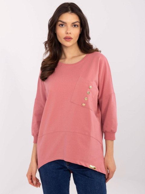 Bluzka CLM-BZ-1263.49 ciemny różowy S Bluzka CLM-BZ-1263.49 ciemny różowy S