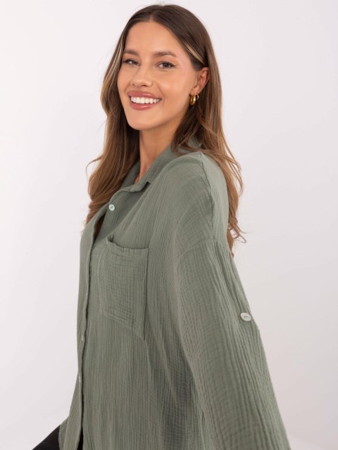 Koszula MO-KS-9368.98 khaki