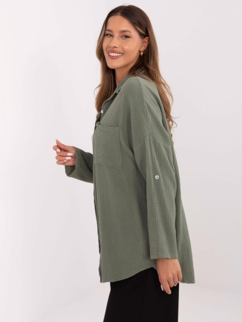 Koszula MO-KS-9368.98 khaki