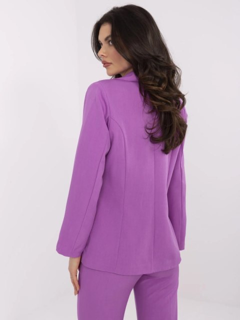Marynarka DHJ-MA-18736.12 fioletowy 2XL